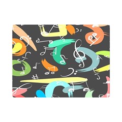 Repetition Seamless Child Sketch Premium Plush Fleece Blanket (mini) by danenraven