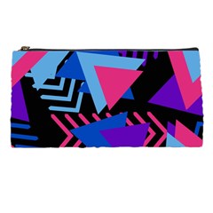 Memphis Pattern Geometric Abstract Pencil Case by danenraven