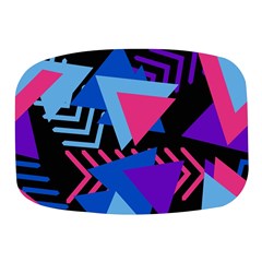 Memphis Pattern Geometric Abstract Mini Square Pill Box