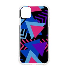 Memphis Pattern Geometric Abstract Iphone 11 Tpu Uv Print Case by danenraven