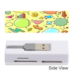 Cute Sketch Child Graphic Funny Memory Card Reader (stick) by danenraven