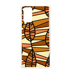 Autumn Leaf Mosaic Seamless Samsung Galaxy Note 20 Tpu Uv Case by danenraven