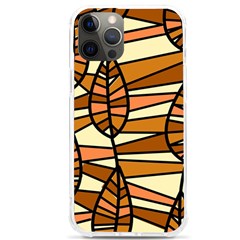 Autumn Leaf Mosaic Seamless Iphone 12 Pro Max Tpu Uv Print Case by danenraven