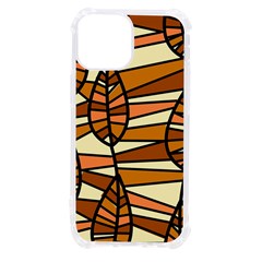 Autumn Leaf Mosaic Seamless Iphone 13 Mini Tpu Uv Print Case by danenraven