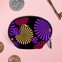 Seamless Halloween Day Of The Dead Accessory Pouch (small) by danenraven