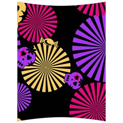 Seamless Halloween Day Of The Dead Back Support Cushion by danenraven