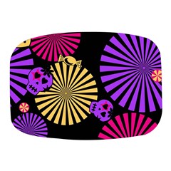 Seamless Halloween Day Of The Dead Mini Square Pill Box by danenraven