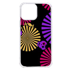 Seamless Halloween Day Of The Dead Iphone 13 Pro Max Tpu Uv Print Case by danenraven