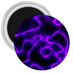 Purple Pattern Background Structure 3  Magnets