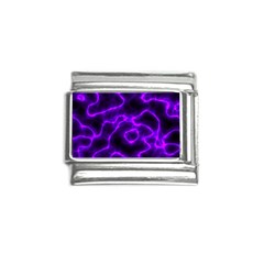 Purple Pattern Background Structure Italian Charm (9mm) by danenraven