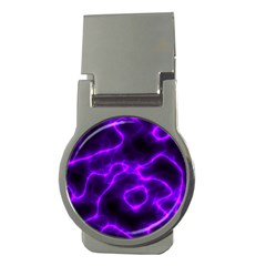 Purple Pattern Background Structure Money Clips (round)  by danenraven