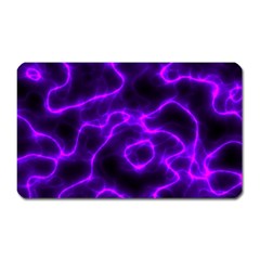 Purple Pattern Background Structure Magnet (rectangular) by danenraven