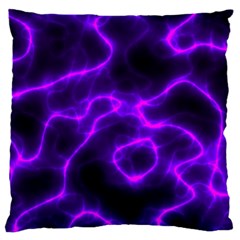 Purple Pattern Background Structure Standard Premium Plush Fleece Cushion Case (two Sides) by danenraven