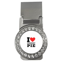 I Love Cherry Pie Money Clips (cz)  by ilovewhateva