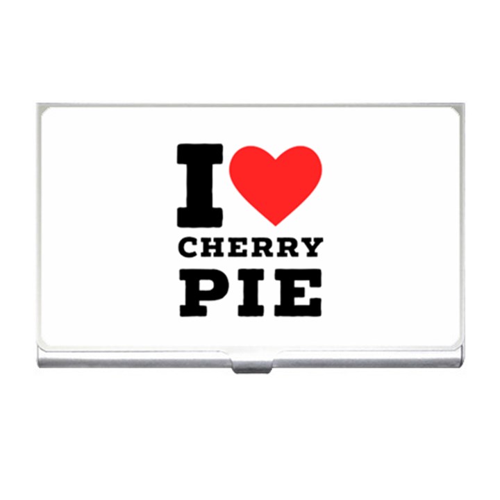 I love cherry pie Business Card Holder