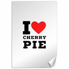 I Love Cherry Pie Canvas 20  X 30  by ilovewhateva