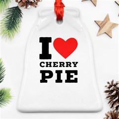 I Love Cherry Pie Ornament (bell) by ilovewhateva