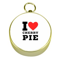 I Love Cherry Pie Gold Compasses by ilovewhateva