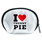 I love cherry pie Accessory Pouch (Medium) Back