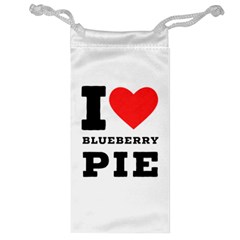 I Love Blueberry Jewelry Bag by ilovewhateva