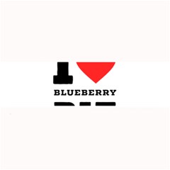 I Love Blueberry Large Bar Mat by ilovewhateva