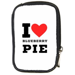 I Love Blueberry Compact Camera Leather Case by ilovewhateva