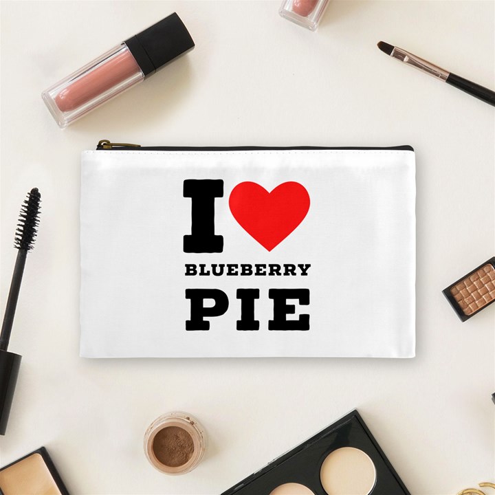 I love blueberry Cosmetic Bag (Medium)