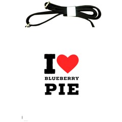 I Love Blueberry Shoulder Sling Bag by ilovewhateva