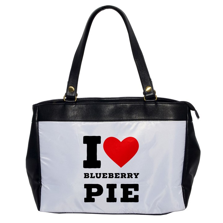 I love blueberry Oversize Office Handbag