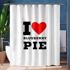 I Love Blueberry Shower Curtain 60  X 72  (medium)  by ilovewhateva