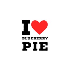 I Love Blueberry Play Mat (square) by ilovewhateva