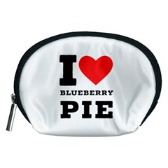 I Love Blueberry Accessory Pouch (medium) by ilovewhateva