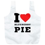 I love blueberry Full Print Recycle Bag (XXXL) Front