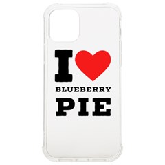 I Love Blueberry Iphone 12/12 Pro Tpu Uv Print Case by ilovewhateva