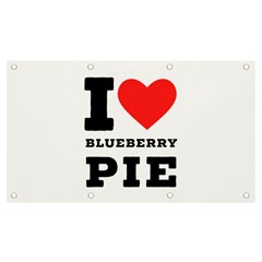 I Love Blueberry Banner And Sign 7  X 4  by ilovewhateva