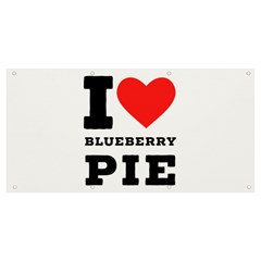 I Love Blueberry Banner And Sign 8  X 4  by ilovewhateva