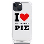 I love blueberry iPhone 13 mini TPU UV Print Case Front