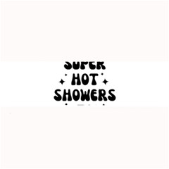 I Take A Super Hot Shower To Practice Burning In Hell Large Bar Mat by sidiakram