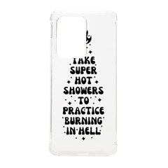 I Take A Super Hot Shower To Practice Burning In Hell Samsung Galaxy S20 Ultra 6 9 Inch Tpu Uv Case by sidiakram