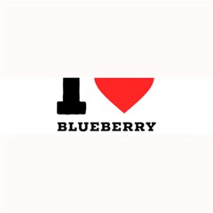 I Love Blueberry Cheesecake  Large Bar Mat by ilovewhateva