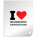 I love blueberry cheesecake  Canvas 11  x 14  10.95 x13.48  Canvas - 1