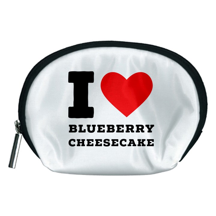 I love blueberry cheesecake  Accessory Pouch (Medium)