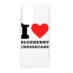 I Love Blueberry Cheesecake  Samsung Galaxy Note 20 Ultra Tpu Uv Case by ilovewhateva