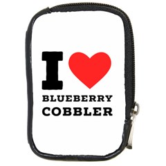 I Love Blueberry Cobbler Compact Camera Leather Case by ilovewhateva