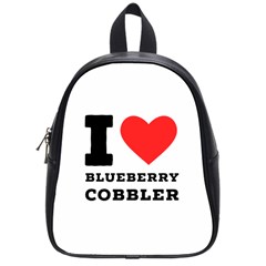 I Love Blueberry Cobbler School Bag (small) by ilovewhateva