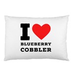 I love blueberry cobbler Pillow Case (Two Sides) Back