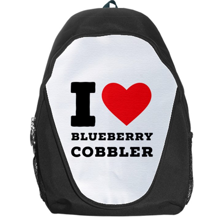 I love blueberry cobbler Backpack Bag