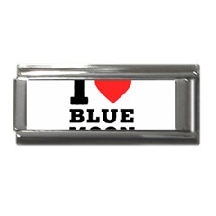 I Love Blue Moon Superlink Italian Charm (9mm) by ilovewhateva