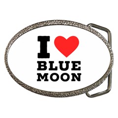 I Love Blue Moon Belt Buckles by ilovewhateva