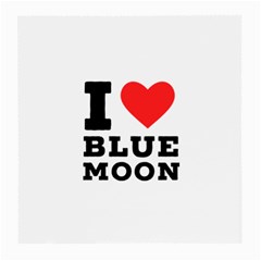 I Love Blue Moon Medium Glasses Cloth (2 Sides) by ilovewhateva